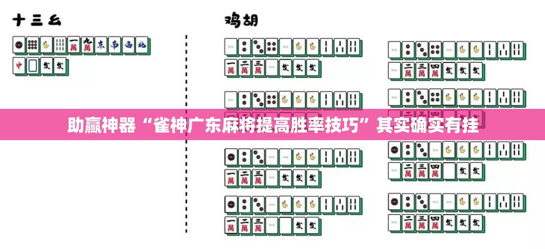 助赢神器“雀神广东麻将提高胜率技巧”其实确实有挂