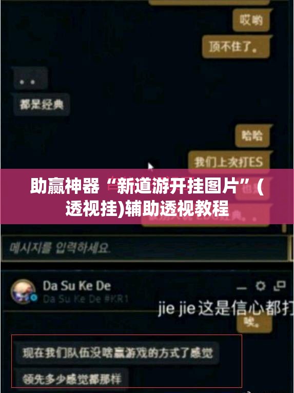 助赢神器“新道游开挂图片	”(透视挂)辅助透视教程