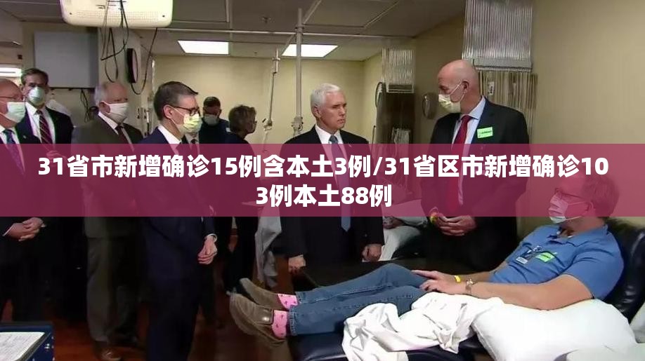 31省市新增确诊15例含本土3例/31省区市新增确诊103例本土88例 31省市新增确诊15例含本土3例/31省区市新增确诊103例本土88例