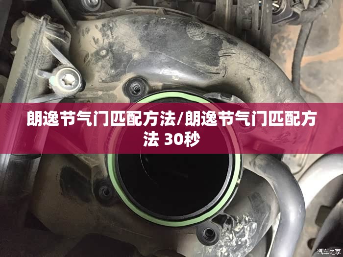 朗逸节气门匹配方法/朗逸节气门匹配方法 30秒