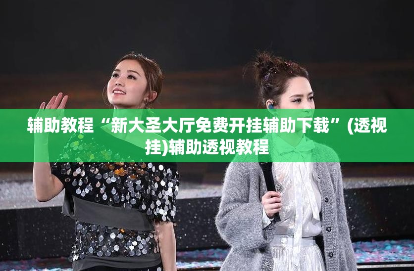 辅助教程“新大圣大厅免费开挂辅助下载”(透视挂)辅助透视教程