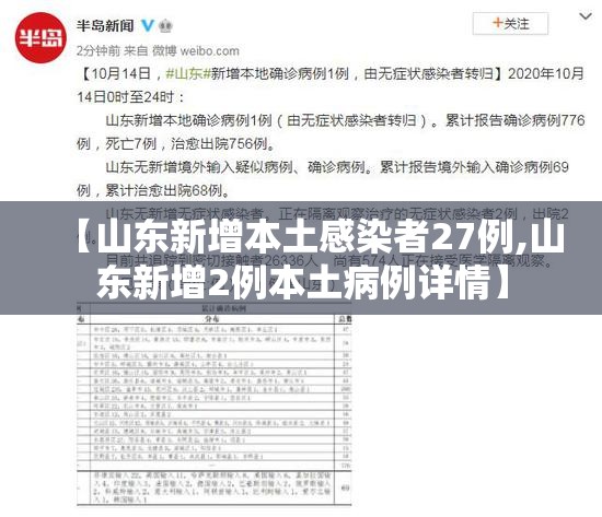 【山东新增本土感染者27例,山东新增2例本土病例详情】