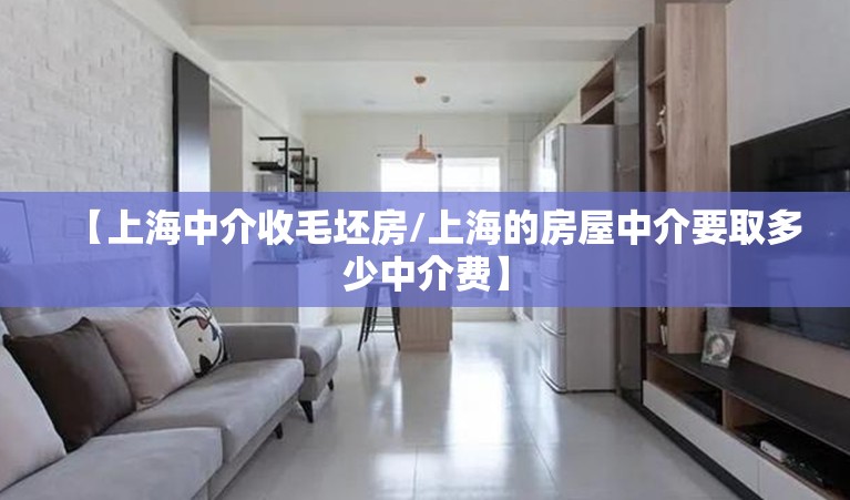【上海中介收毛坯房/上海的房屋中介要取多少中介费】