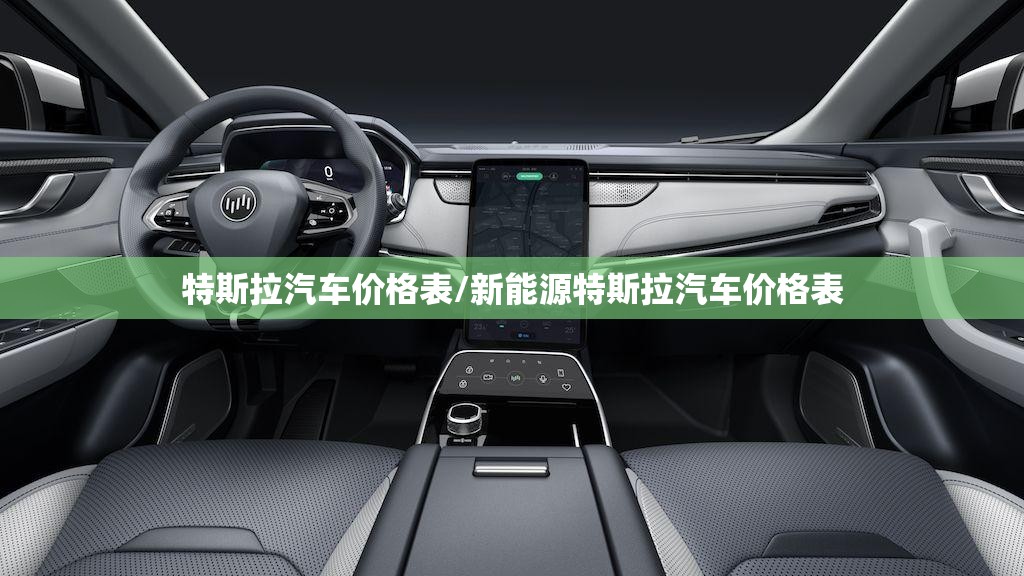 特斯拉汽车价格表/新能源特斯拉汽车价格表