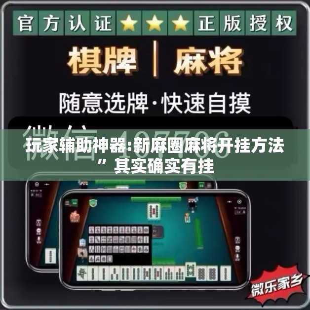 玩家辅助神器:新麻圈麻将开挂方法	”其实确实有挂
