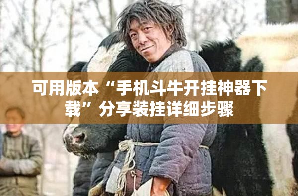 可用版本“手机斗牛开挂神器下载”分享装挂详细步骤