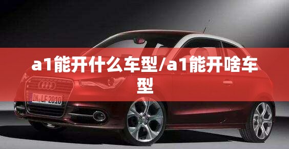 a1能开什么车型/a1能开啥车型