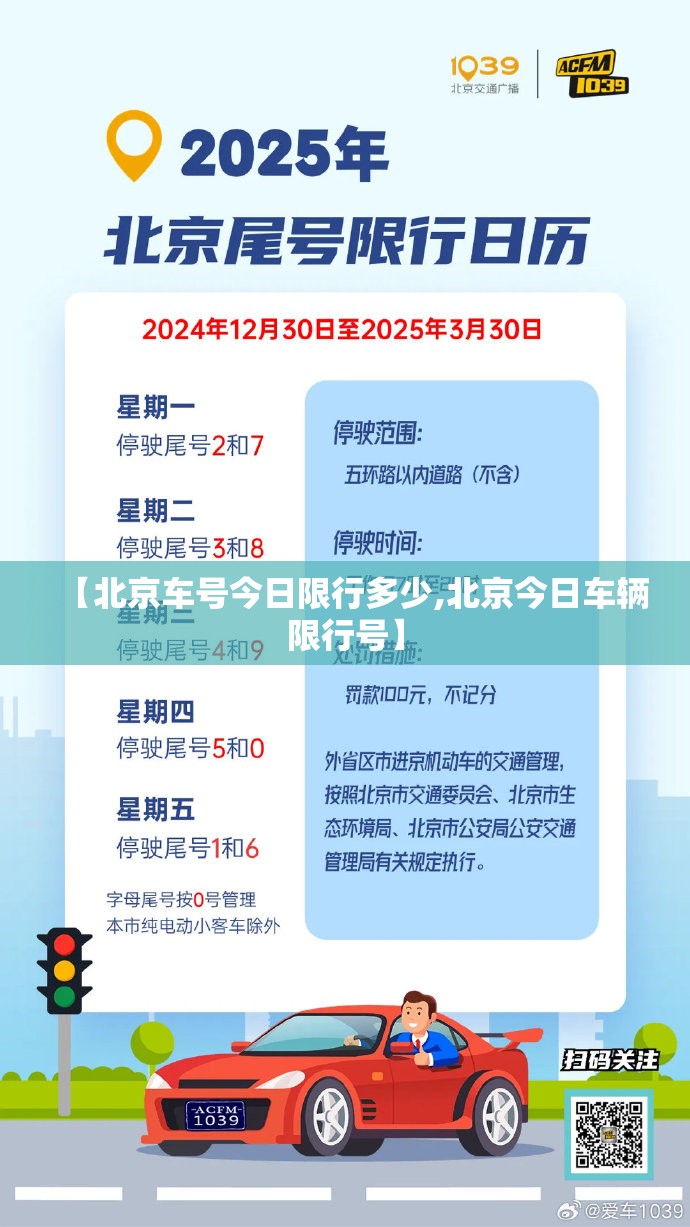 【北京车号今日限行多少,北京今日车辆限行号】