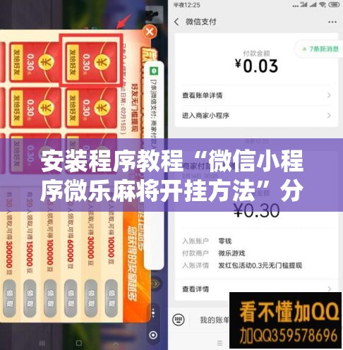 安装程序教程“微信小程序微乐麻将开挂方法”分享装挂详细步骤
