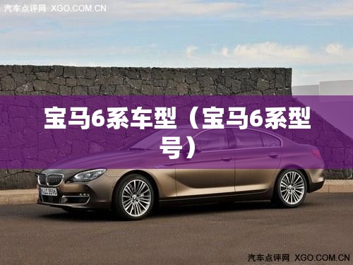 宝马6系车型（宝马6系型号）