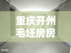 重庆开州毛坯房房价:重庆开州毛坯房房价多少