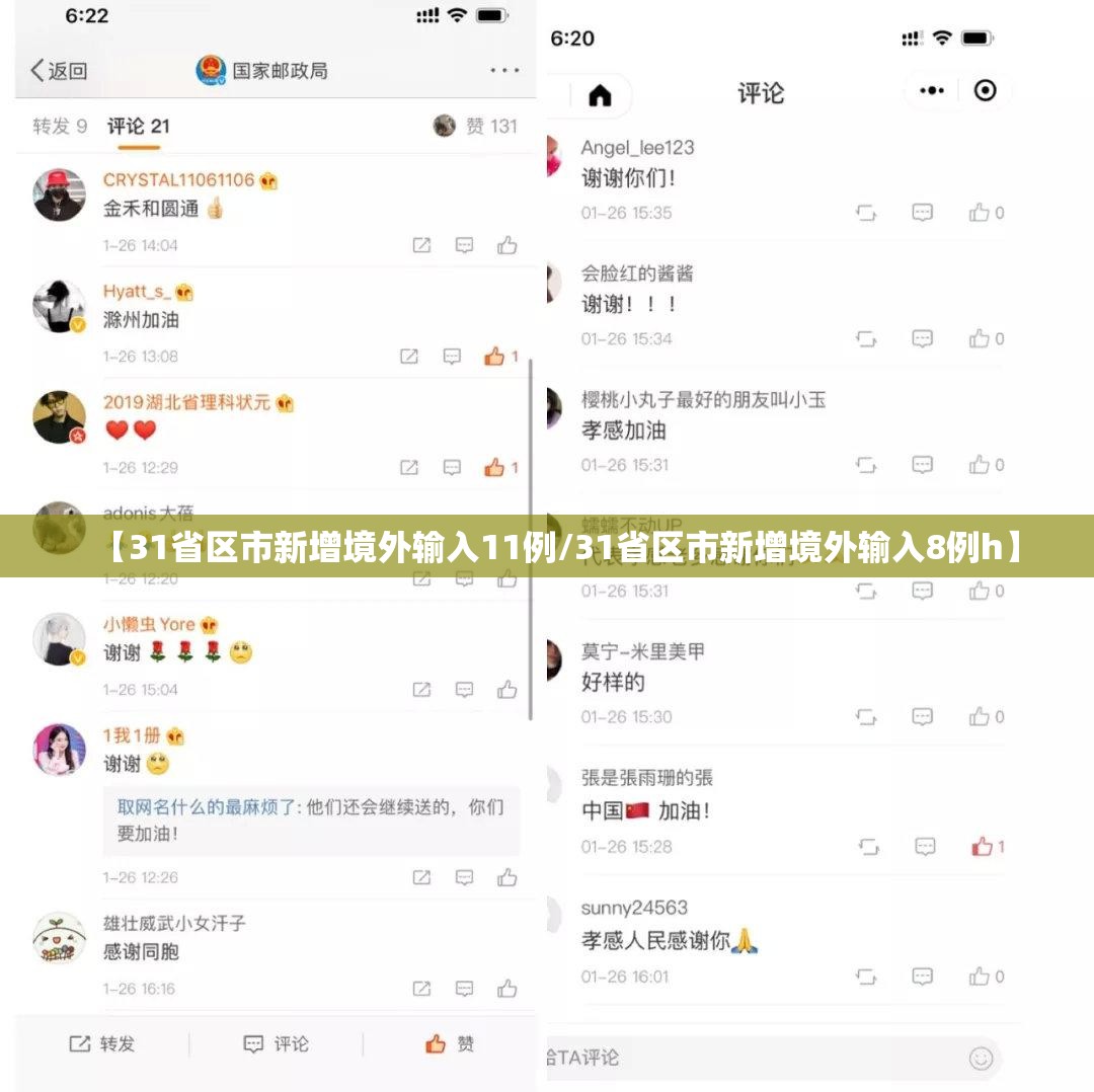 【31省区市新增境外输入11例/31省区市新增境外输入8例h】