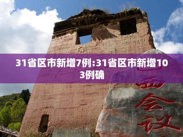 31省区市新增7例:31省区市新增103例确