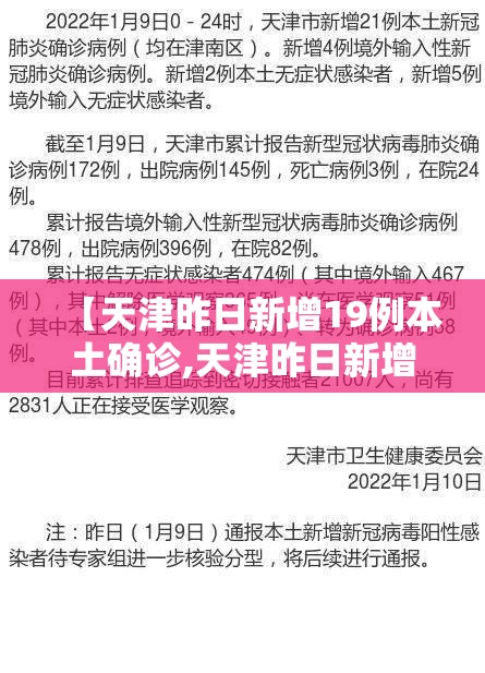 【天津昨日新增19例本土确诊,天津昨日新增19例本土确诊病例】