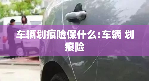 车辆划痕险保什么:车辆 划痕险