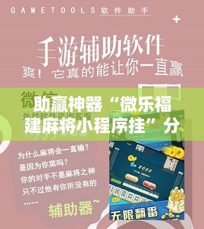助赢神器“微乐福建麻将小程序挂”分享装挂详细步骤