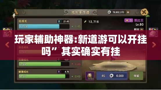 玩家辅助神器:新道游可以开挂吗”其实确实有挂