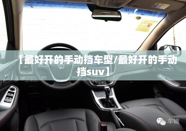 【最好开的手动挡车型/最好开的手动挡suv】