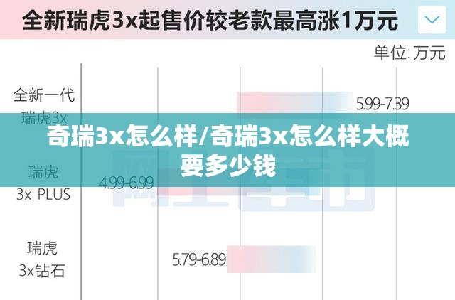 奇瑞3x怎么样/奇瑞3x怎么样大概要多少钱