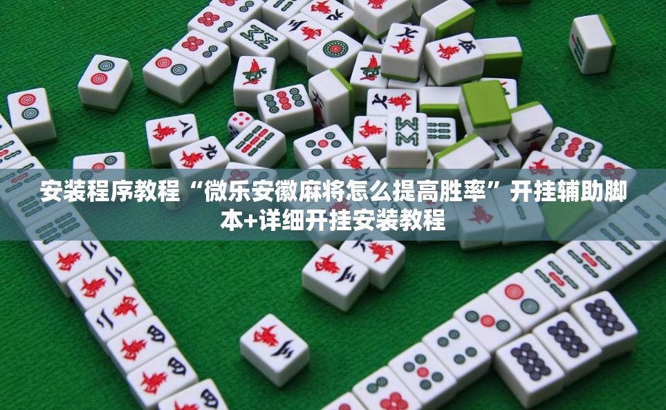 安装程序教程“微乐安徽麻将怎么提高胜率”开挂辅助脚本+详细开挂安装教程