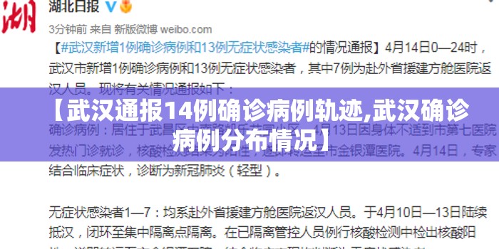 【武汉通报14例确诊病例轨迹,武汉确诊病例分布情况】