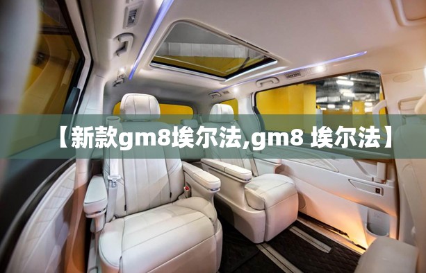 【新款gm8埃尔法,gm8 埃尔法】