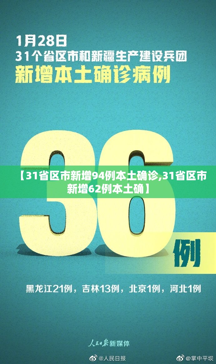 【31省区市新增94例本土确诊,31省区市新增62例本土确】