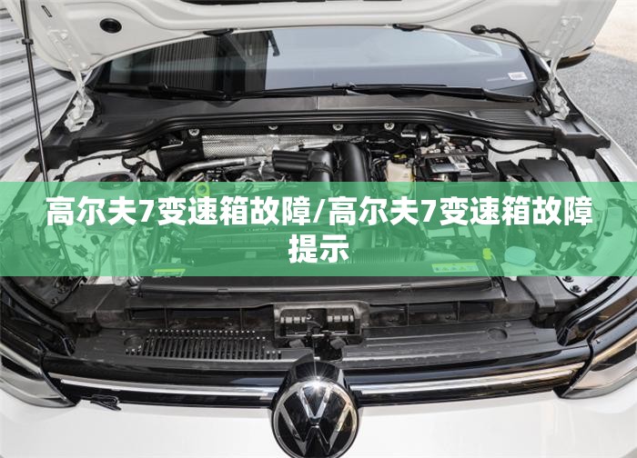 高尔夫7变速箱故障/高尔夫7变速箱故障提示