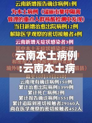 云南本土病例:云南本土病例活动轨迹
