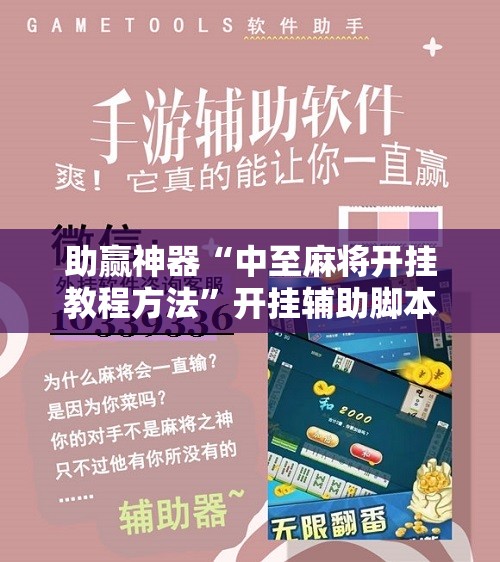 助赢神器“中至麻将开挂教程方法”开挂辅助脚本+详细开挂安装教程