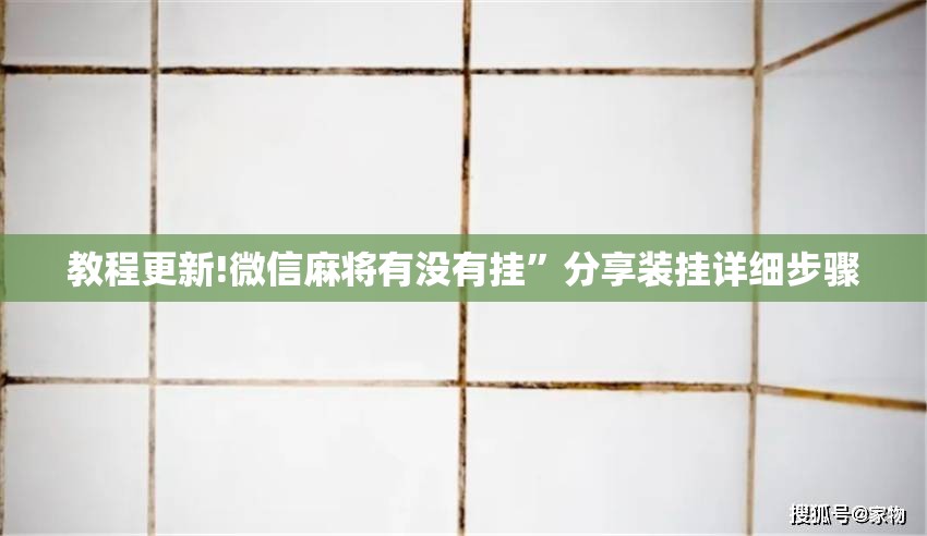 教程更新!微信麻将有没有挂”分享装挂详细步骤