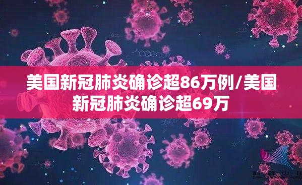美国新冠肺炎确诊超86万例/美国新冠肺炎确诊超69万