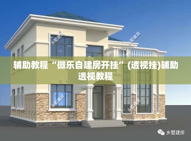 辅助教程“微乐自建房开挂”(透视挂)辅助透视教程