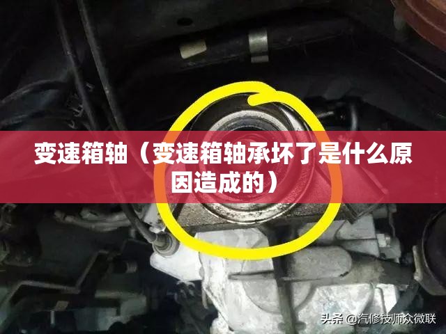 变速箱轴（变速箱轴承坏了是什么原因造成的）