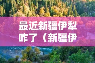 最近新疆伊犁咋了（新疆伊犁怎么了）