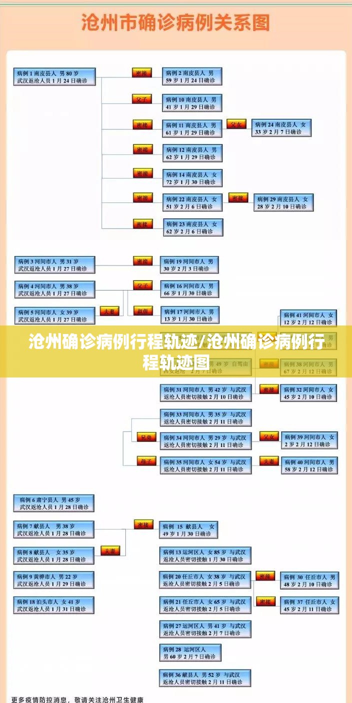 沧州确诊病例行程轨迹/沧州确诊病例行程轨迹图
