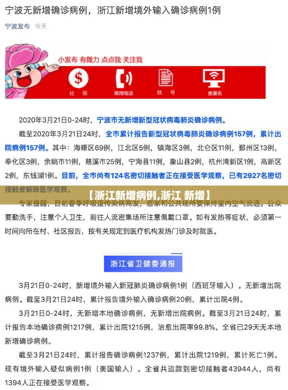 【浙江新增病例,浙江 新增】