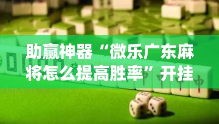 助赢神器“微乐广东麻将怎么提高胜率”开挂(透视)辅助神器