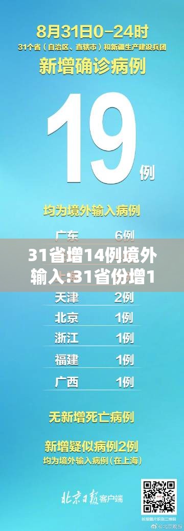 31省增14例境外输入:31省份增19例 均为境外输入