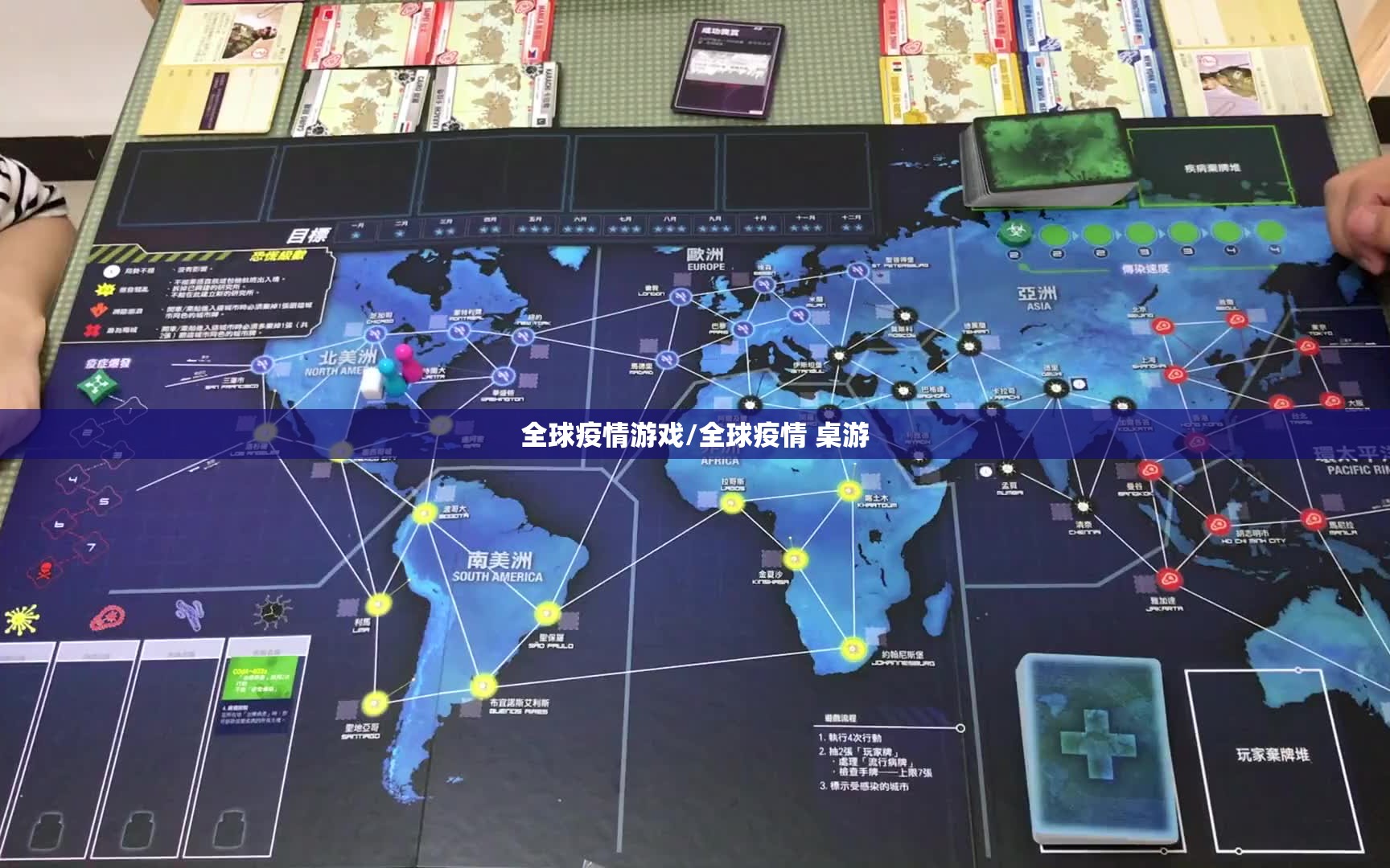 全球疫情游戏/全球疫情 桌游