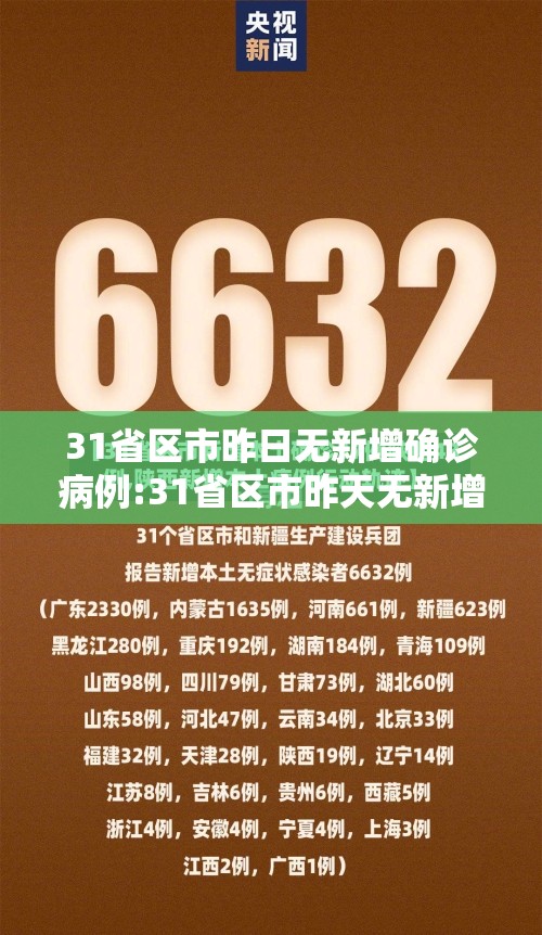 31省区市昨日无新增确诊病例:31省区市昨天无新增本土确诊 31省区市昨日无新增确诊病例:31省区市昨天无新增本土确诊