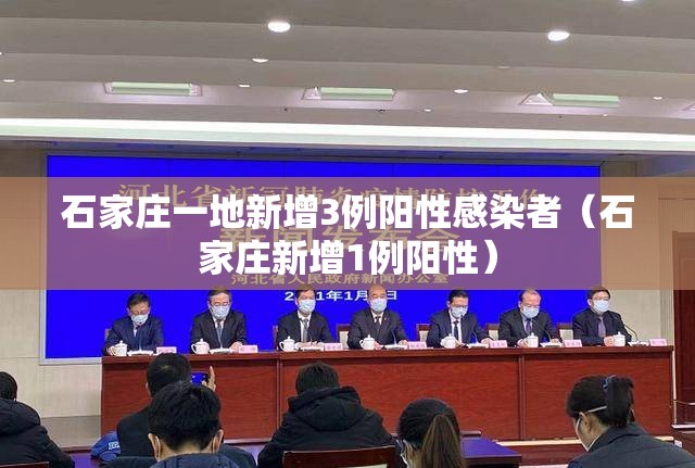 石家庄一地新增3例阳性感染者(石家庄新增1例阳性) 石家庄一地新增3例阳性感染者(石家庄新增1例阳性)
