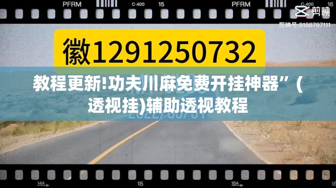 教程更新!功夫川麻免费开挂神器”(透视挂)辅助透视教程