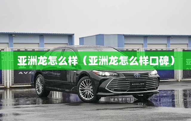 亚洲龙怎么样(亚洲龙怎么样口碑) 亚洲龙怎么样(亚洲龙怎么样口碑)