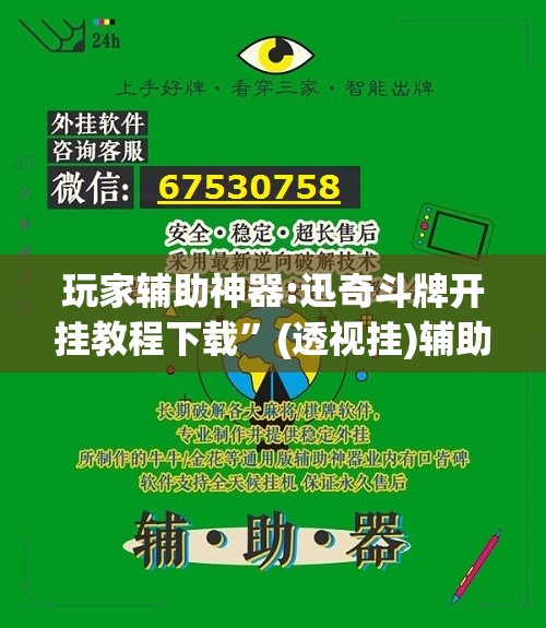 玩家辅助神器:迅奇斗牌开挂教程下载”(透视挂)辅助透视教程