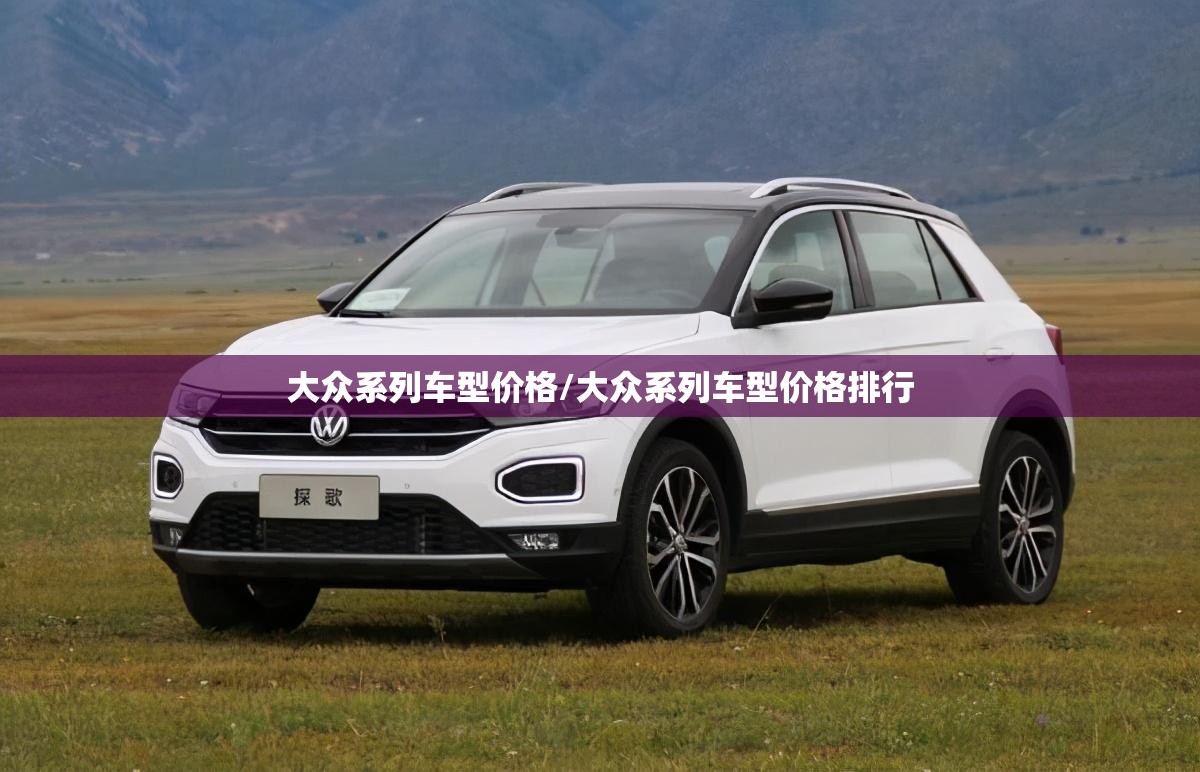 大众系列车型价格/大众系列车型价格排行