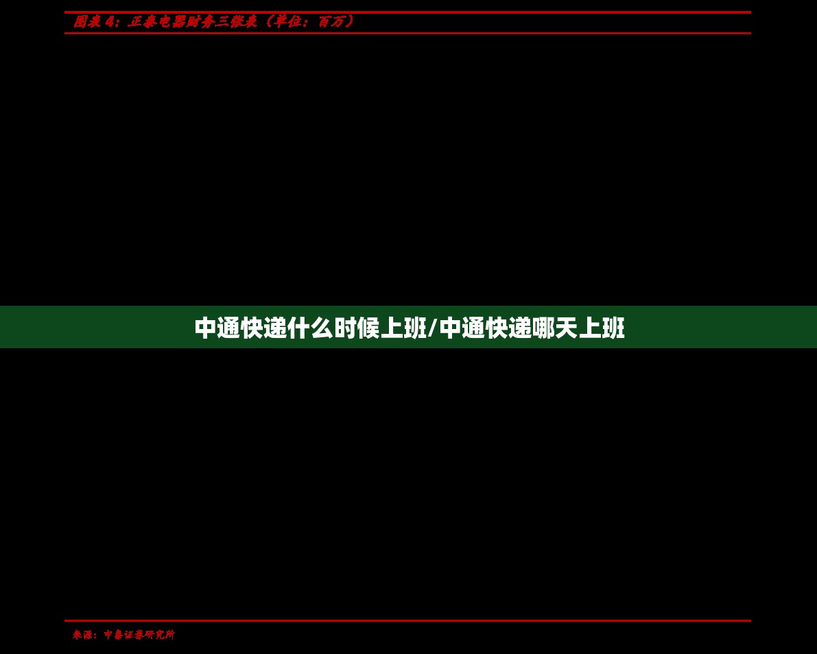 中通快递什么时候上班/中通快递哪天上班 中通快递什么时候上班/中通快递哪天上班