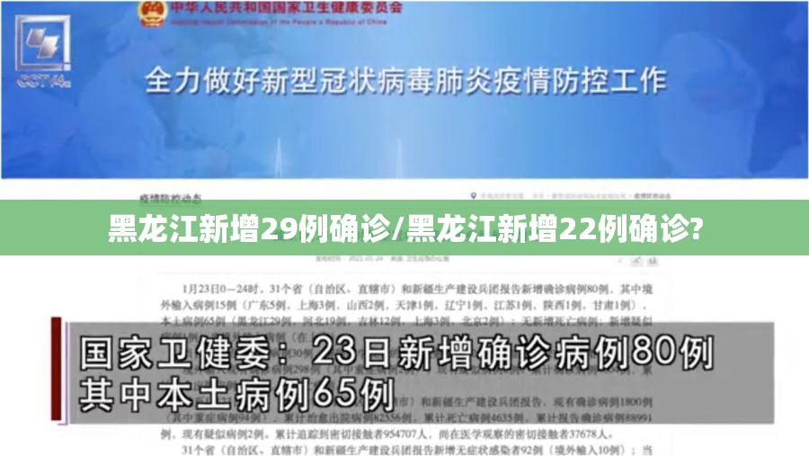 黑龙江新增29例确诊/黑龙江新增22例确诊? 黑龙江新增29例确诊/黑龙江新增22例确诊?