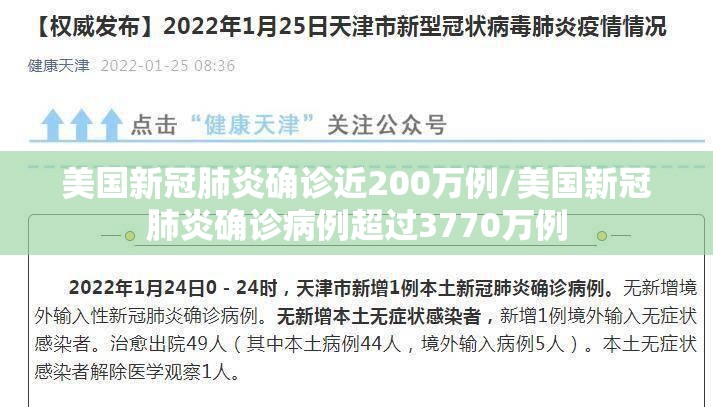 美国新冠肺炎确诊近200万例/美国新冠肺炎确诊病例超过3770万例 美国新冠肺炎确诊近200万例/美国新冠肺炎确诊病例超过3770万例
