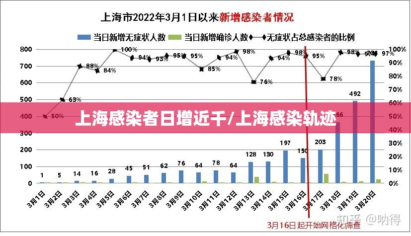 上海感染者日增近千/上海感染轨迹